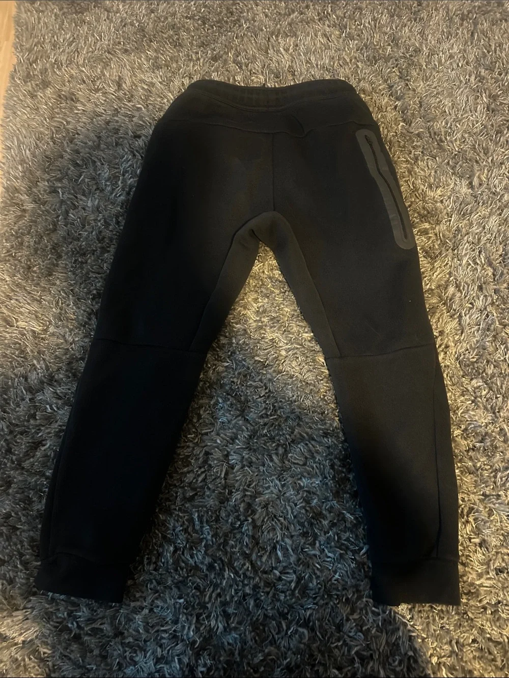 Nike Black Kids Jogger Pants with Subtle Logo